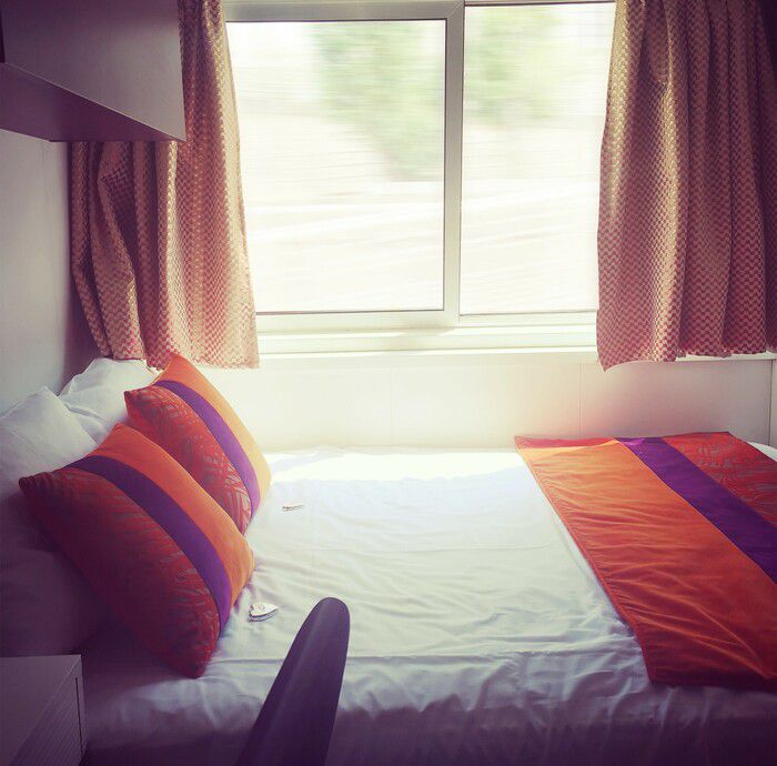 Upper Deck Double Bed - Accessible Cabin